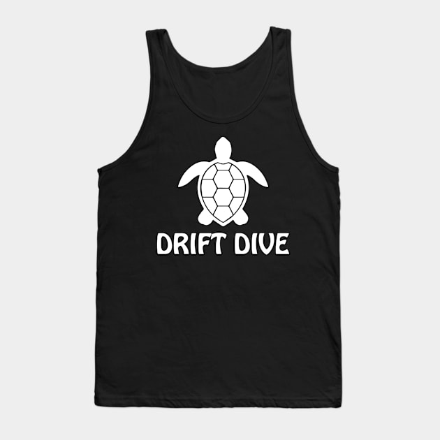 Drift dive turtle Tank Top by Imutobi